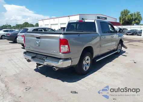 2021 Ram 1500 Big Horn 4X4 6'4 Box from USA, damaged, VIN 1C6SRFMT3MN616359